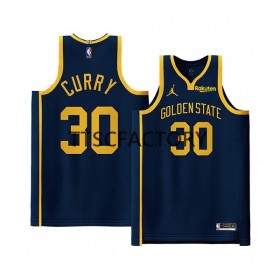 Dres Golden State Warriors Stephen Curry 30 Jordan 2022-23 Statement Edition Navy Swingman - Muške